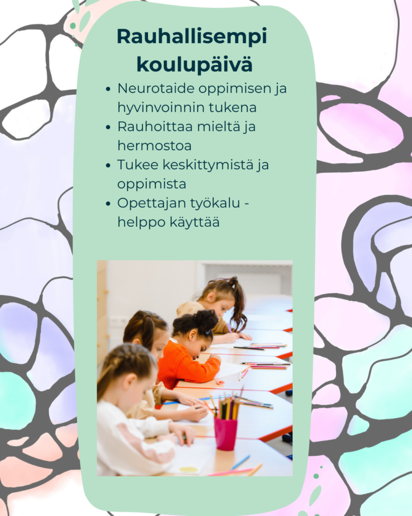 Rauhallisempi koulupäivä